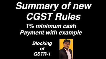 Summary of N/N 94/2020 | Big changes in GST from 1st Jan 2021 | GST updates