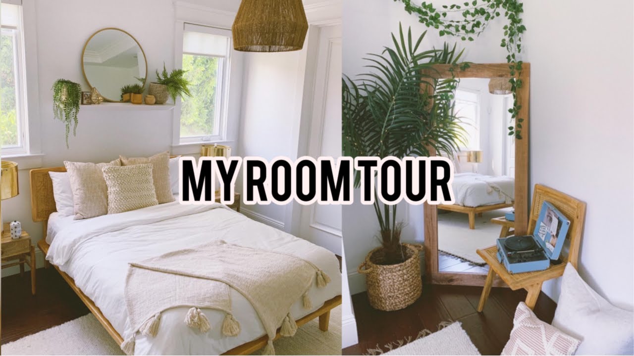 ROOM TOUR OF MY NEW ROOM! - YouTube