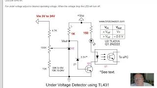 TL431 Under-Voltage, Over-Voltage Detection