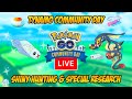 Tynamo Community Day Shiny Hunting &amp; Special Research Live | Pokemon GO