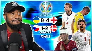 Enterprising England Crush Ukraine! | Spirited Denmark Dismiss Czech Rep | EURO 2020 Quarter-finals