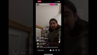 Noah Kahan - IG Live - Strawberry Wine - Feb 17, 2022