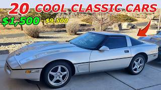 20 Classic Car Steals Under $10,000 – Facebook Marketplace Hidden Gems!