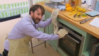 David Mitchell's massive meringues - The Great Comic Relief Bake Off: Series 2 Episode 3 - BBC One