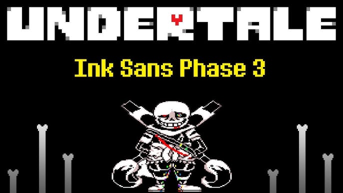Undertale Ink Sans Phase 2 The Last Au ○ 4K 60FPS HDR