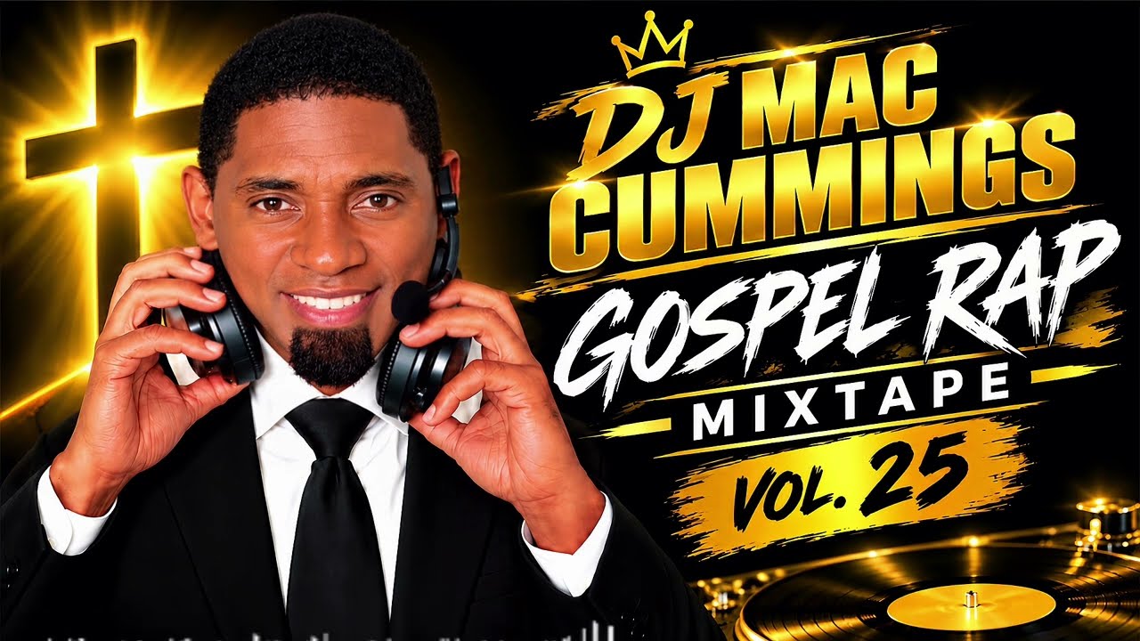DJ Mac Cummings - Gospel Rap Mixtape Vol. 25 🔥 Best Christian Hip Hop 2026 cover