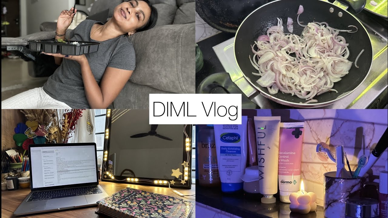 Diml Vlog DIML Vlog - Life after Marriage, Cooking, Work From Home, Workout...etc ...