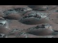 Som ET - 41 - Mars - Falling Material Kicks Up Cloud of Dust on Dunes - 4K