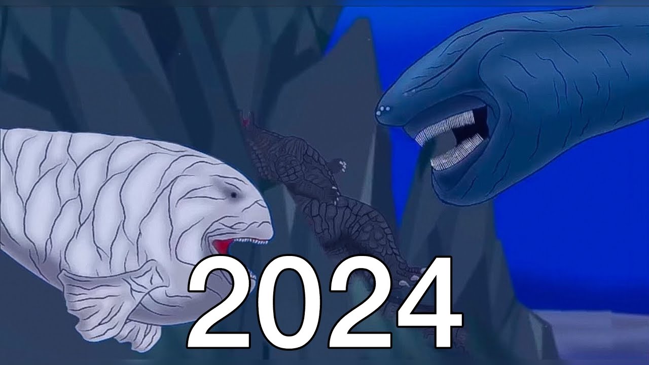 Evolution of Bloop vs El Gran Maja vs Godzilla - YouTube
