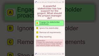 Project Management Stakeholder Management Exam Quiz: Engage, Influence, Succeed