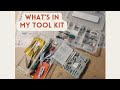 Whats in my tool and accessory kit  becauseimcrafty