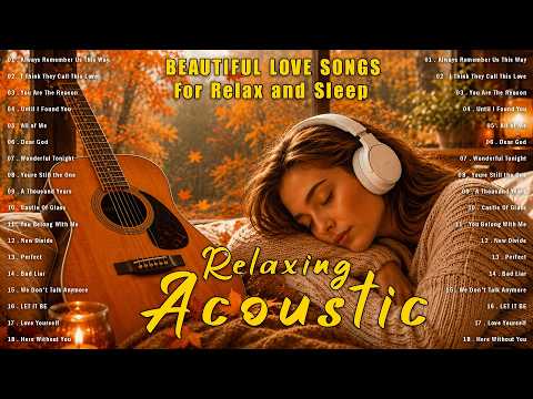 Deep Relaxation | Anxiety Relief | Best Acoustic Instrumental Songs