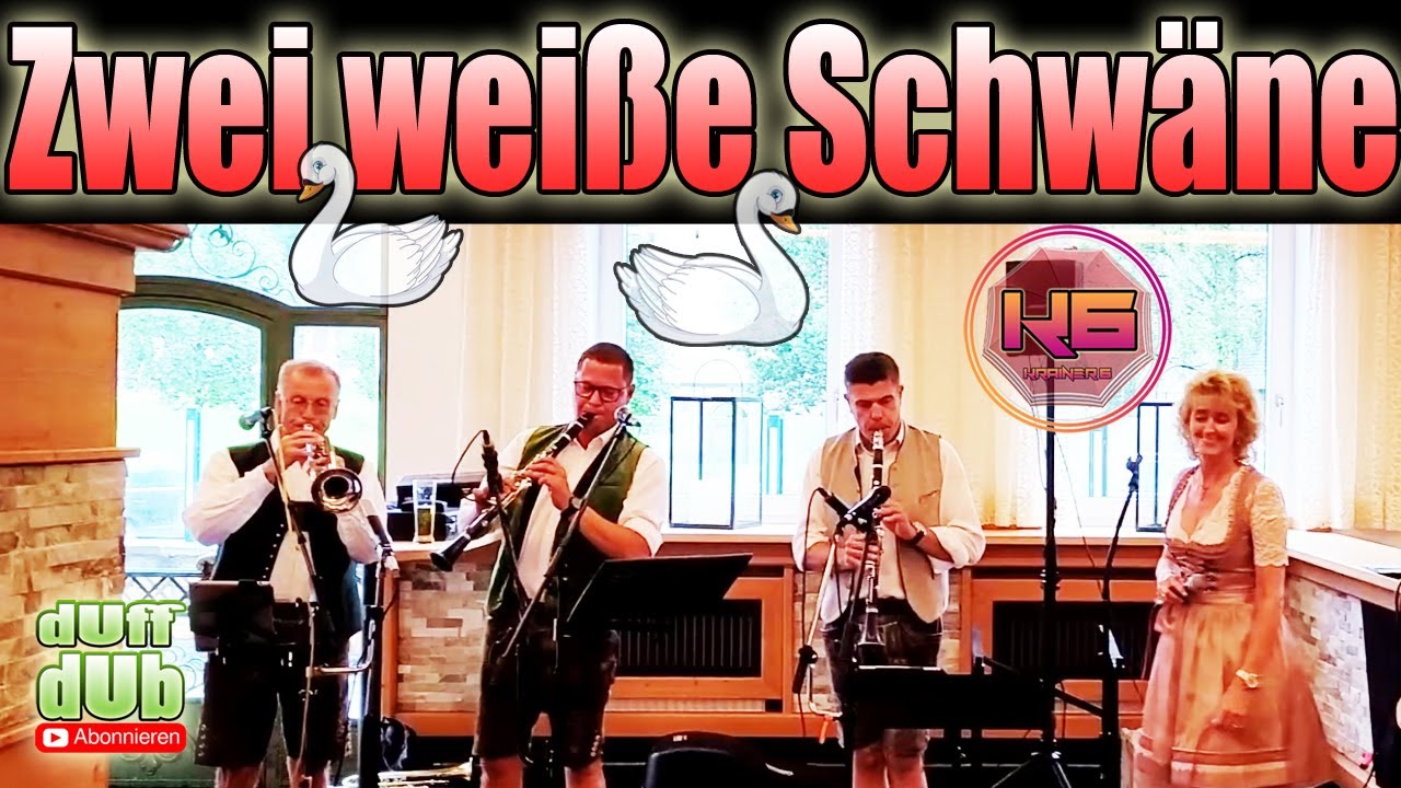 Zwei weiße Schwäne von Slavko & Vilko Avsenik / KRAINER 6