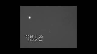 Rendezvous of Soyuz MS-03 and  ISS.  One hour before docking.