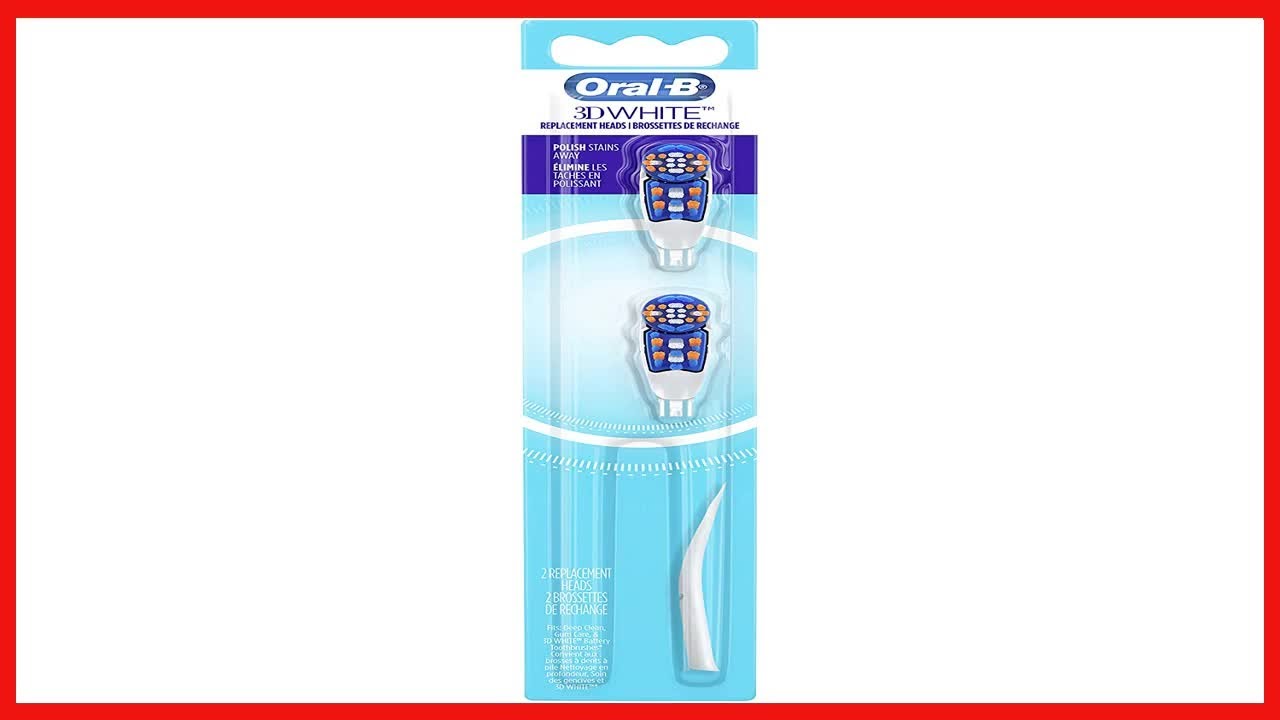 Great product OralB 3D White Battery Power Toothbrush Replacement
