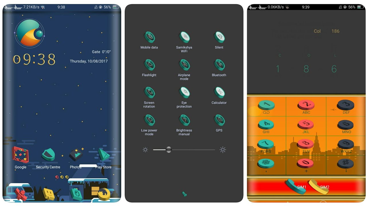 Oppo Coloros Theme Pederna 3d