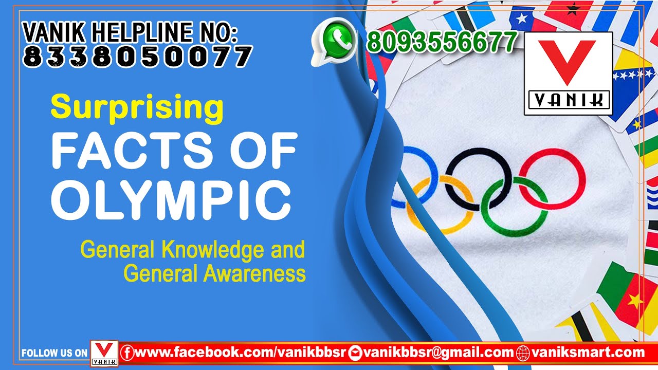 Download History of the Olympics |  Some Important facts of Olympics | Important Static GK | VANIK