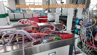 Wood plastic composite WPC decking floor production line