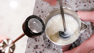 Make Microfoam With a Hand Frother - The Subminimal Nanofoamer V2