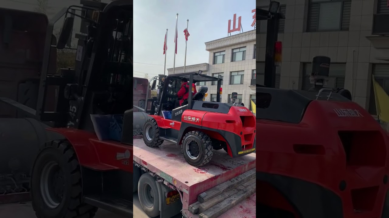 construction lifting machinery 4x4 lift truck factory delivery