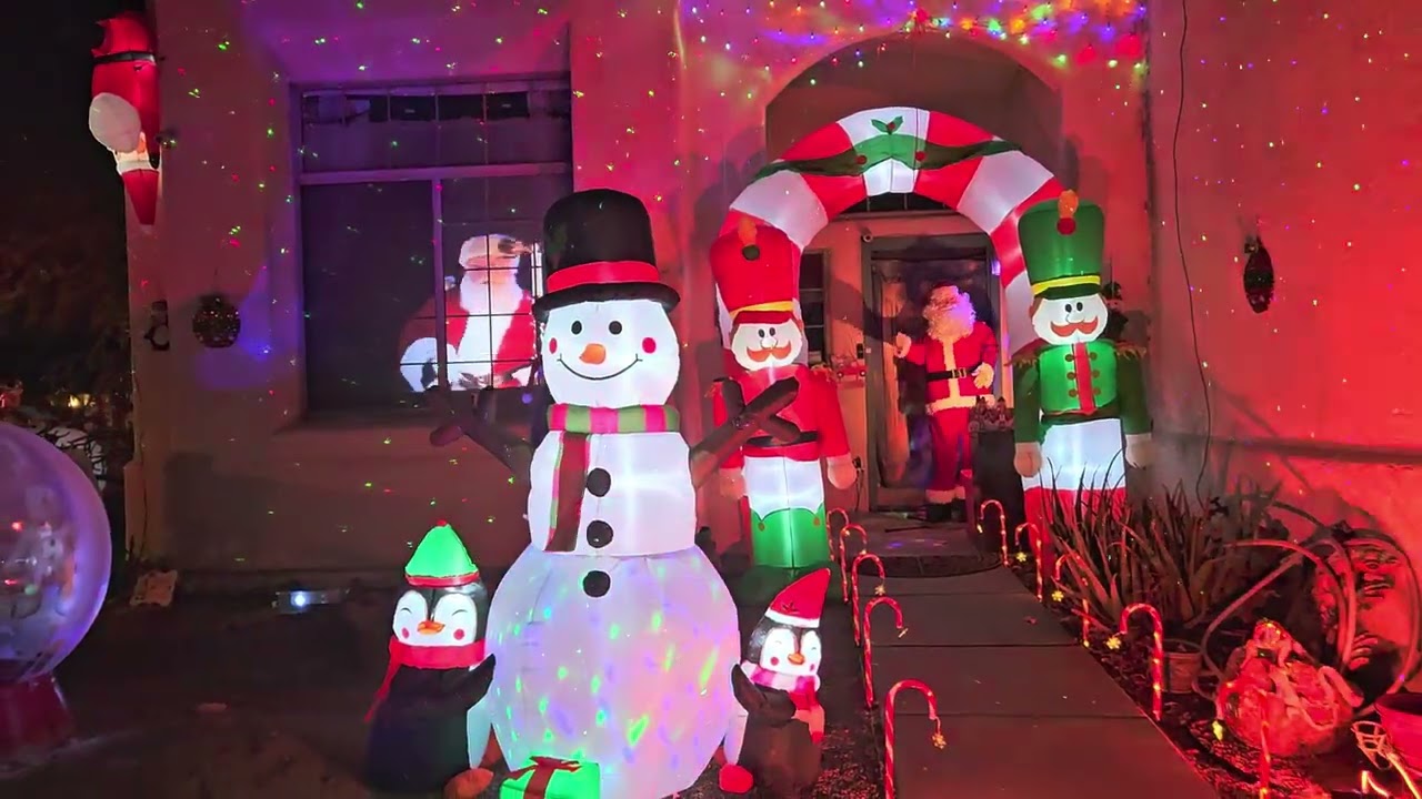 Final Christmas 2024 Christmas Decorations W/ Special Grand Finale at the end!