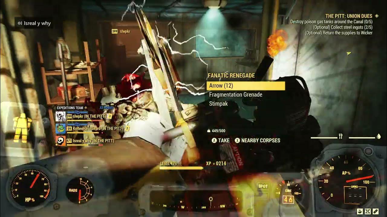 Fallout 76 How to Farm Stamps in the Pitt YouTube