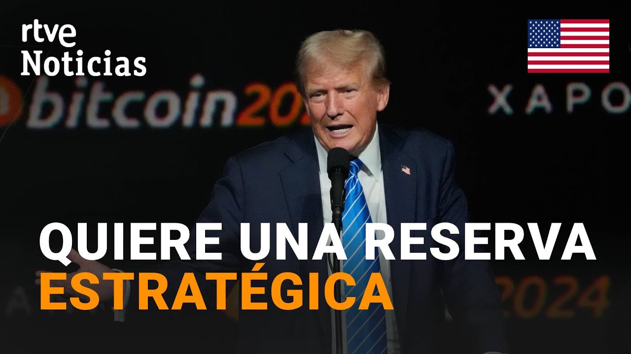 EE.UU: DONALD TRUMP PROMETE un ESPALDARAZO SIN PRECEDENTES al BITCOIN |  RTVE Noticias