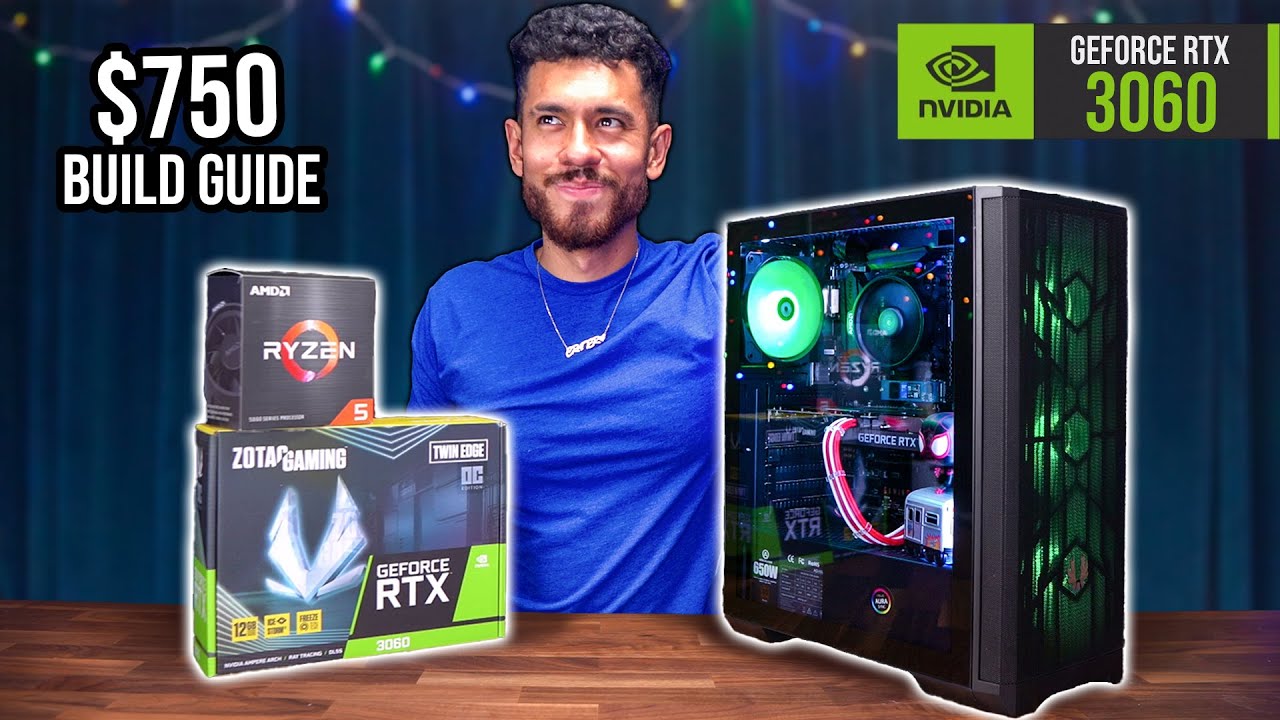 Build the Best RTX 3060 Gaming PC for $750 - 2024 