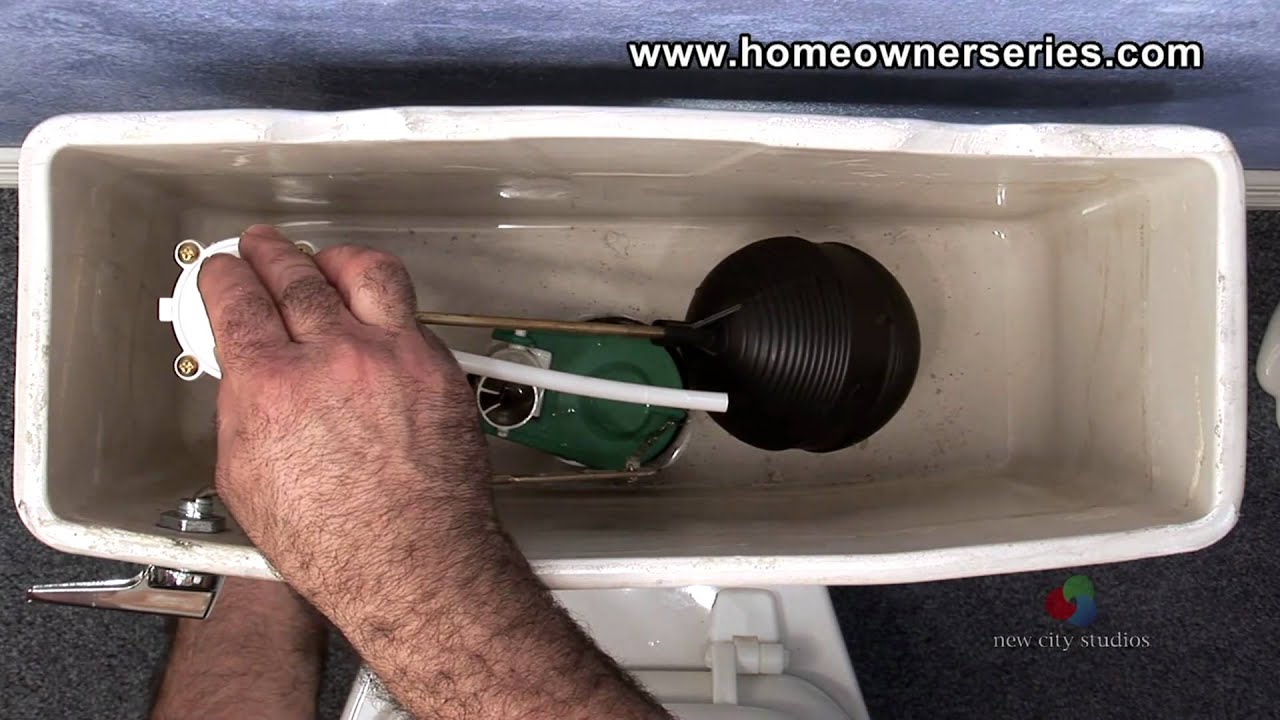 How to Fix a Toilet - Ball-Cock Supply Valve Replacement 