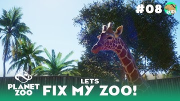 African Habitat - Lets fix my zoo - Planet Zoo Beta Lets Play
