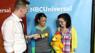 Chica, Katlin Becker, and Carly Ciarrocchi @ NBC Red Carpet | AfterBuzz TV Interview