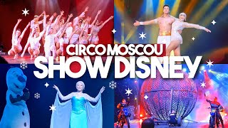 MUSICAL DISNEY ✨️🎪 CIRCO MOSCOU Show Frozen Homem Aranha | Vlog São Paulo Dicas Férias Família | SP