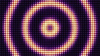 Concentric Circles Light Bulb LED Stock Motion Graphics