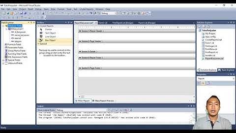 Kuliah Pemrograman Visual: Crystal Report (Video Kampus)