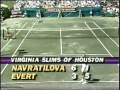 Chris evert d martina navratilova  1987 houston final