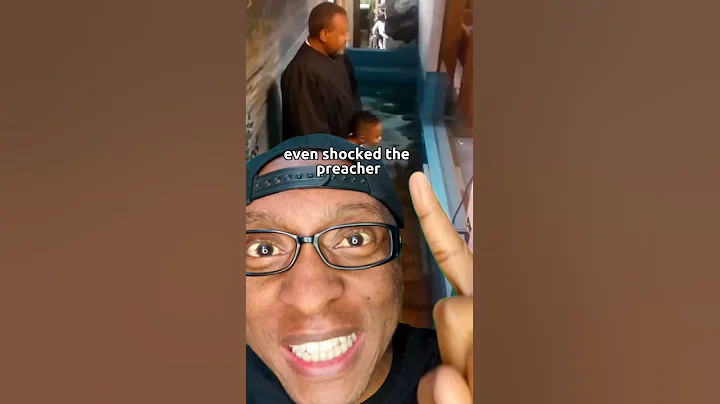 When This Boy Got BAPTIZED!💦😱 #shorts #jesus #bible #god