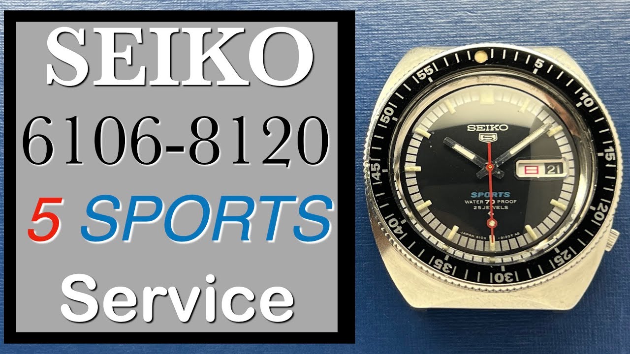 For . -- Seiko 6106-8120 