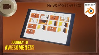 Modeling the IMSHOT in Blender 2.90 || My Journey to Awesomeness Workflow 008
