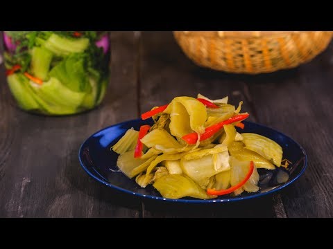 Video Cách làm DƯA CẢI MUỐI Chua Giòn Ngon Cực Kì Đơn Giản... - youtube