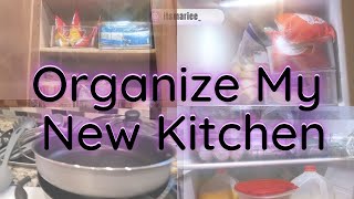 ORGANIZE MY NEW KITCHEN WITH ME| Fridge Organization and MORE!