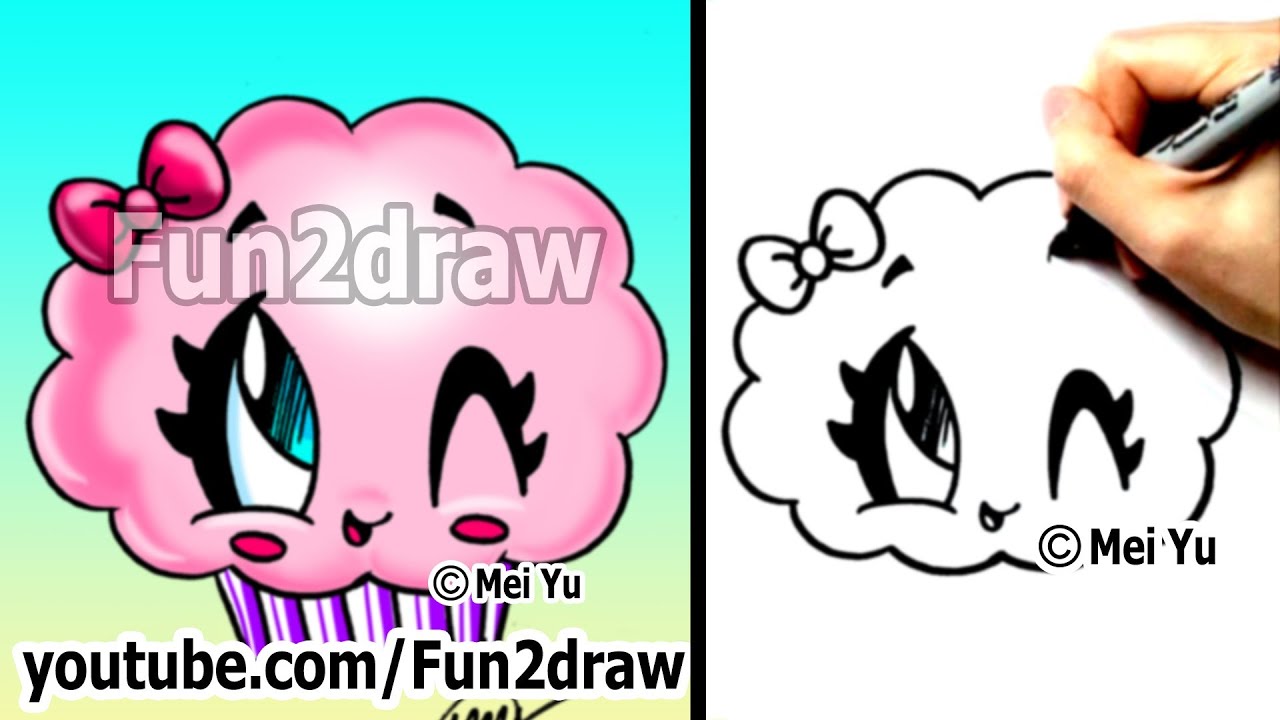 Featured image of post Easy Fun2Draw Food Learn how to draw cute easy fun simple cartoon characters and drawings step by step with fun2draw