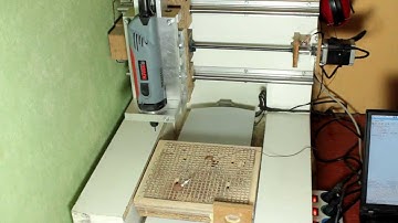 DIY CNC homing process