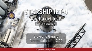 CHPDB Live! - Starship IFT-4 | Diretta del test di S29-B11
