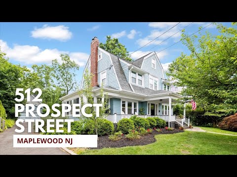 512 Prospect Street, Maplewood, NJ home video tour