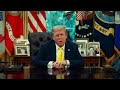 Greeting sent by President Trump to the U.S. Embassy for Independence Celebration