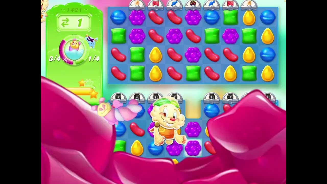 Jelly crush progression ￼