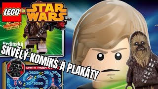 Skvělé plakáty a komiks |Recenze Lego Star Wars časopisu