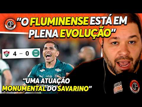 RODRIGO MACHADO ANALYZES FLUMINENSE'S ROUT AGAINST CORITIBA