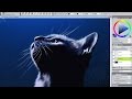 Digital Speed Painting [Corel Painter 2016] A Cat with a Butterfly