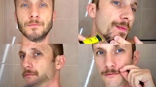 4 Types of Mustache Beard Styles Goatee Pencil Thin Full Stubble Trimmer Shaver How to screenshot 3